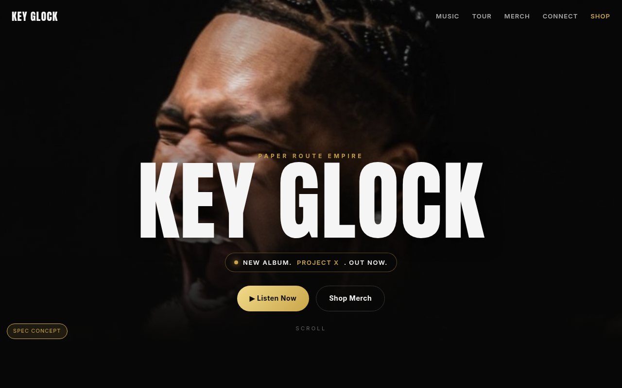 Key Glock site